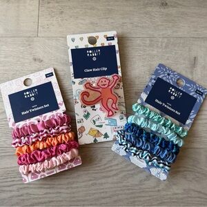 BUNDLE Roller rabbit x Target monkey claw hair clip and hair ties